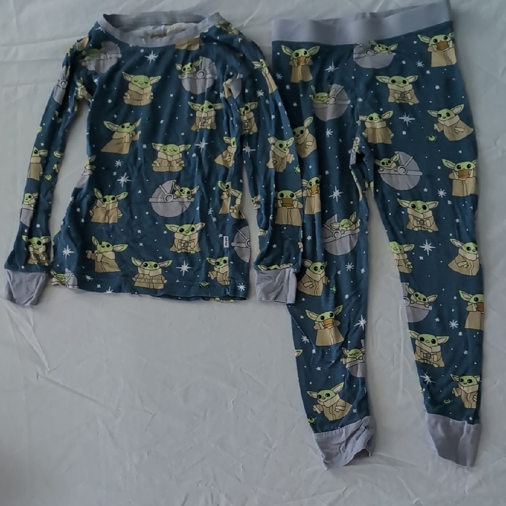 Littles Sleepies Grogu 2-piece Long Sleeve Pajama Set